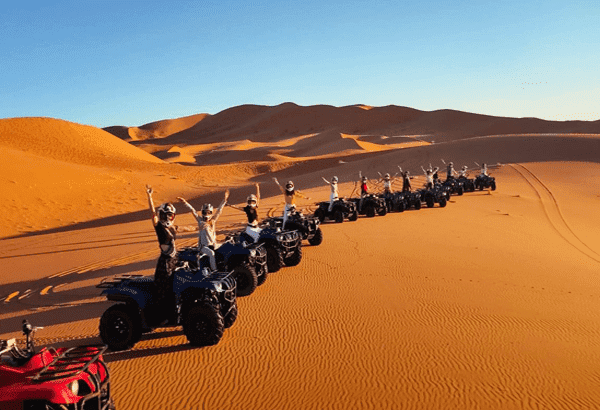Desert quad riding excursion